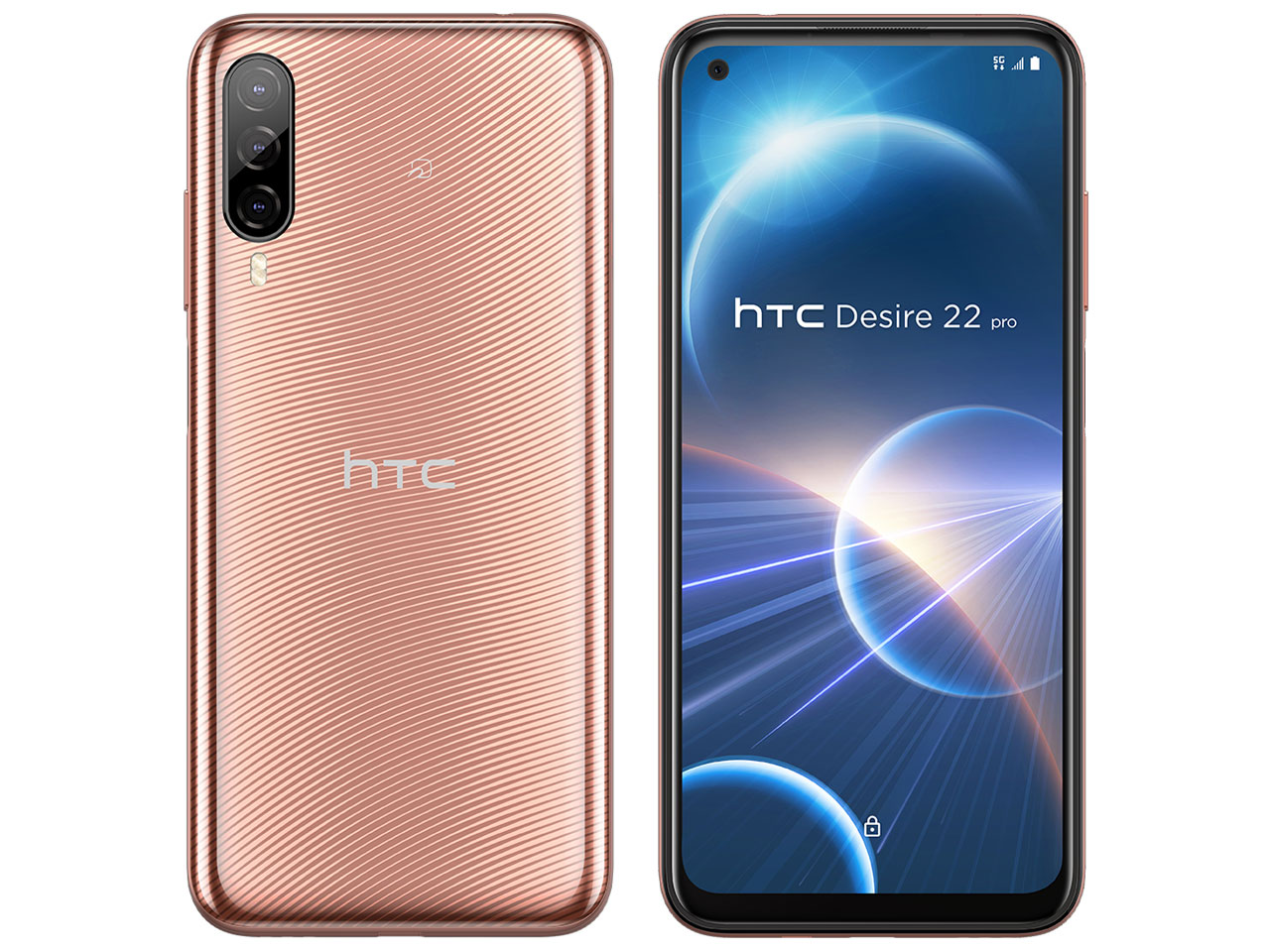 新品 Desire 22 Pro 99HATD001-00 [チェリーブロッサム/桜] 国内版SIMフリー 本体 HTC 4580226631739