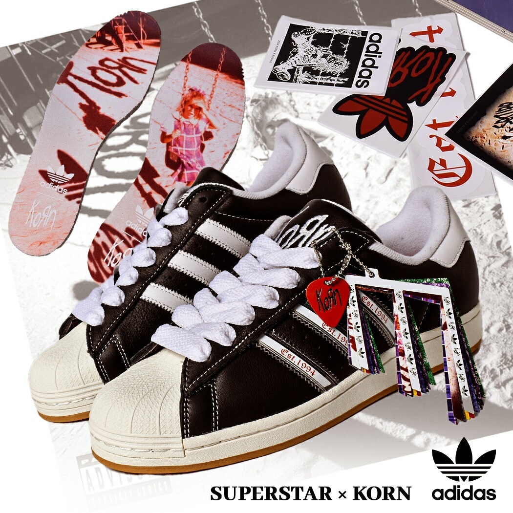 KORN × adidas アディダス コーン スーパースター スニーカー SUPERSTAR \