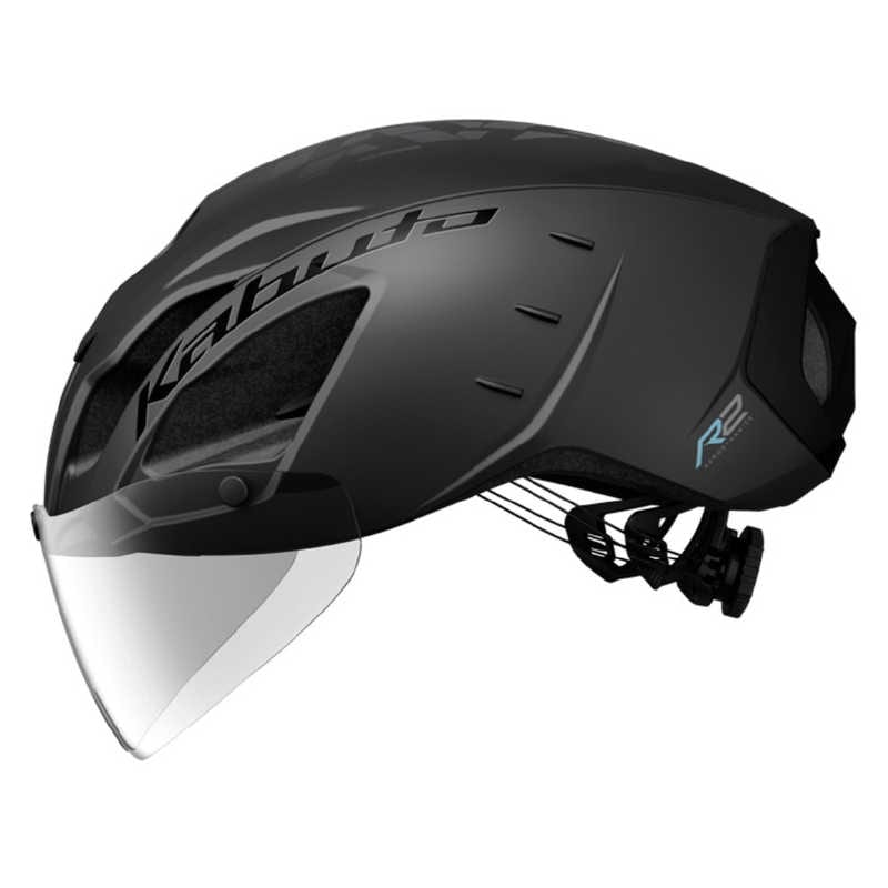 オージーケーカブト　自転車用ヘルメット エアロ-R2 AERO-R2(S/Mサイズ:55～58cm/マットブラック)　AERO_R2