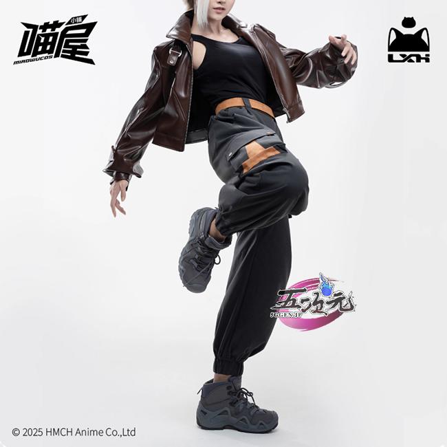 【予約商品】2026新作 Insでも話題に 猫屋小舗　羅小黒戦記2　ロシャオヘイセンキ　ルーイエ　レザーコートver　コスプレ　衣装　ウィッグ　靴　追加可能