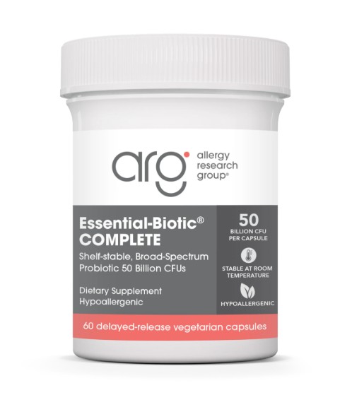 アレルギーリサーチグループ Essential-Biotic COMPLETE Probiotic 50 Billion CFUs 60 delayed-release vcaps 4,719円