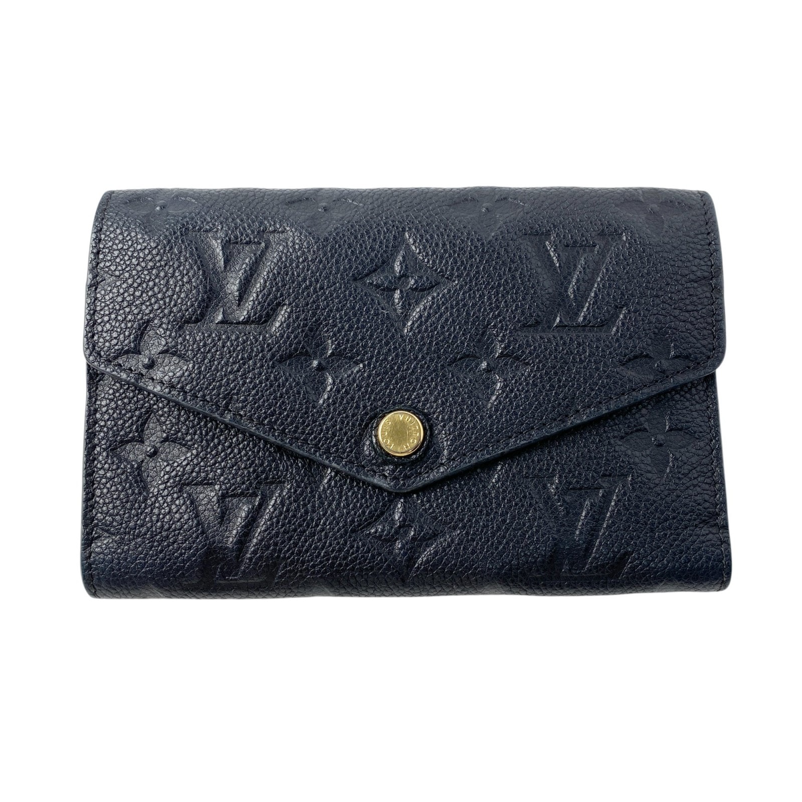 ルイヴィトン LOUIS VUITTON レディース 三つ折り 財布 キュリーズ コンパクト アンプラント M60568 SP1135