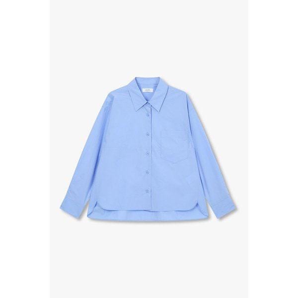 アンバランス丈オーバーサイズシャツ 9196121511051