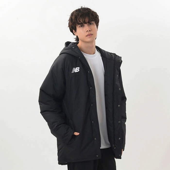 全2色 メンズ パデットハーフコート アウター トップス サッカーウェア フットサルウェア 中綿 JMJF1423