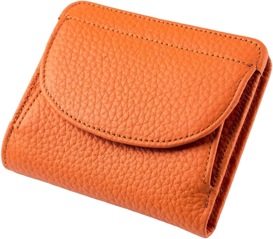 【20%OFFクーポン】ミニ財布 2つ折り財布 レディース 大容量 スキミング防止 多機能 カード入れ 小銭入れ コンパクト 取り出しやすい ボタン 無地 軽い ウォレット コインケース おしゃれ シ