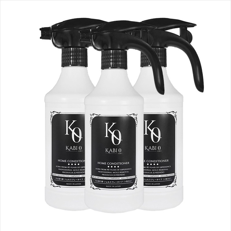 カビ取りジェルスプレーPRO 3(2+1)本 お風呂 壁紙 カビ取り タイル目地 掃除