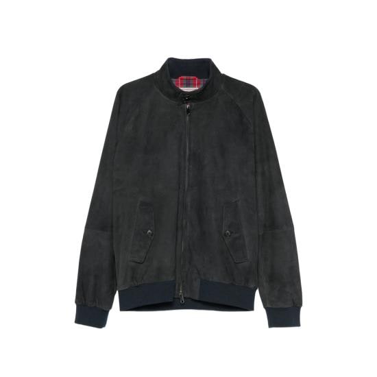 BARACUTA Men Leather Jackets BRCPS0939 UT2623 309 BLUE