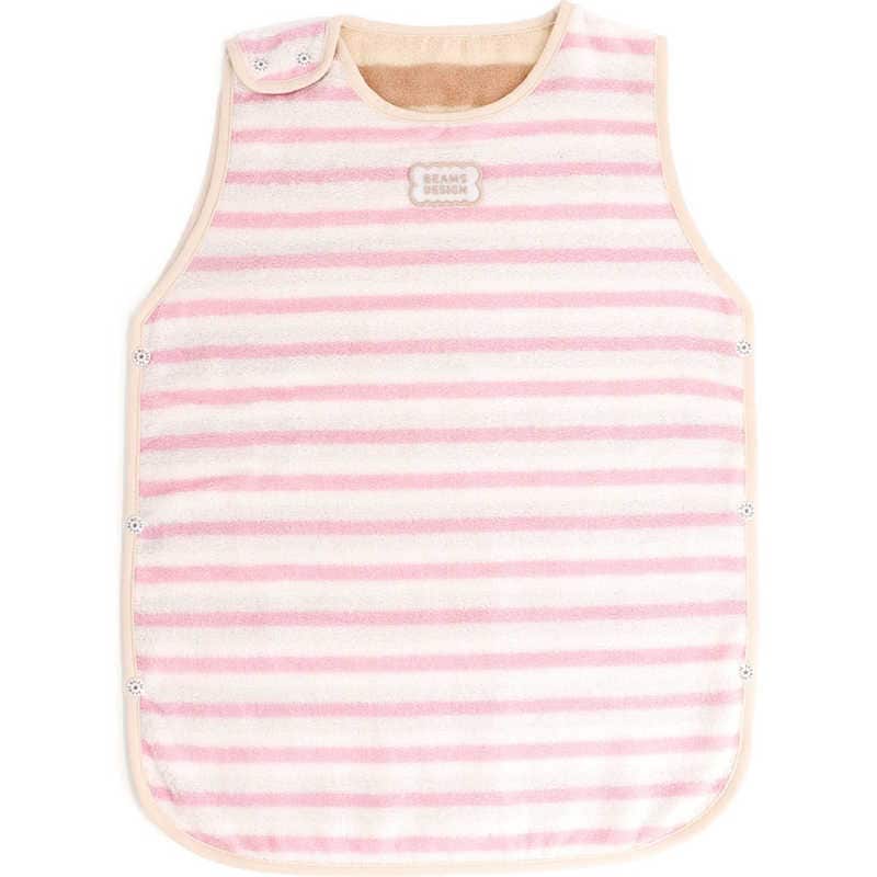 タオル美術館　ボーダーボーダー スリーパー ピンク BEAMS