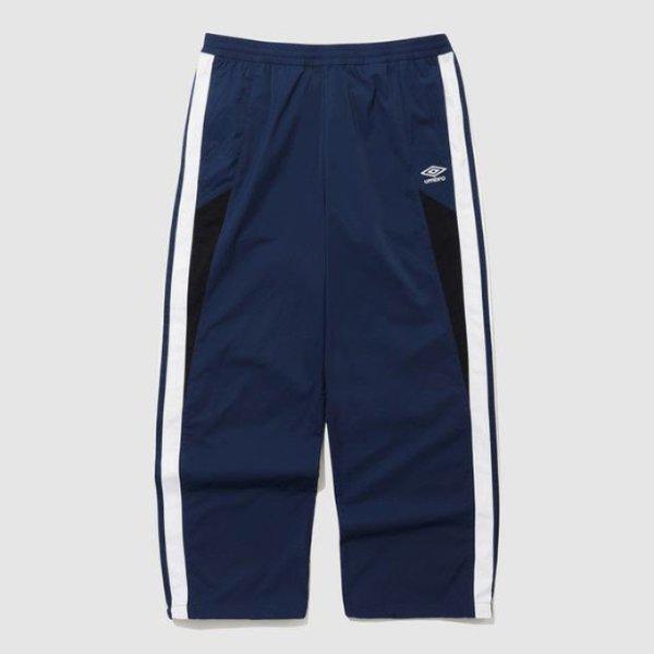 M パンツ LQC UQ121CPT13-NVY ダブルデッカー ストレート & ジョガー 2WAY パンツ / NAVY