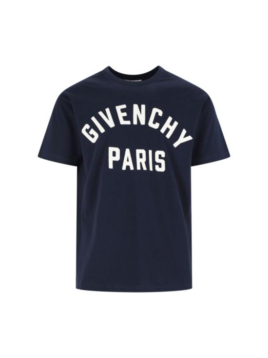 GIVENCHY Men T-Shirts BM71NK3YRS411 Blue