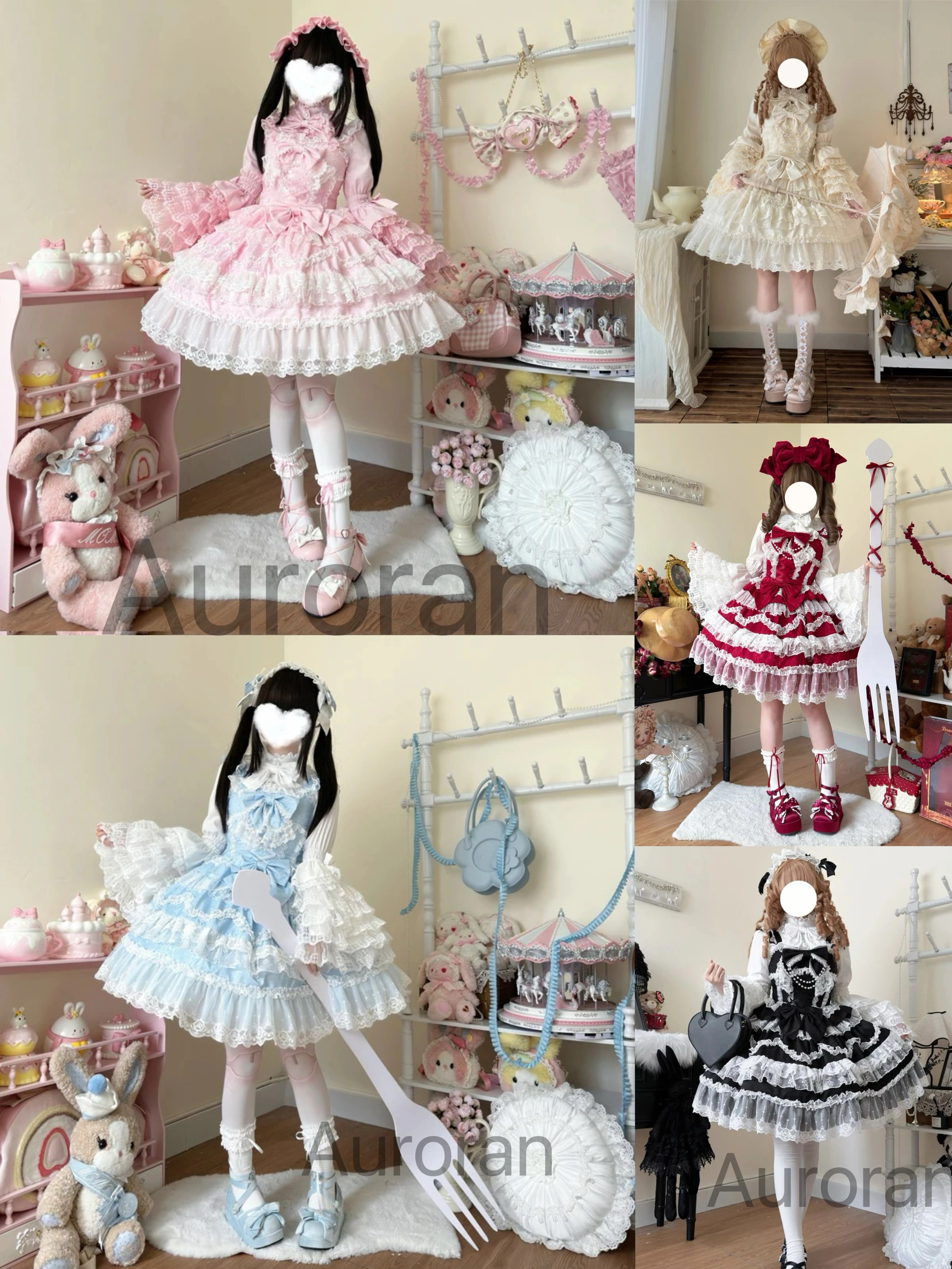 オリジナルデザイン かわいいロリータ jskストラップワンピース文化祭 ロールプレイ かわいいドレス ドレス