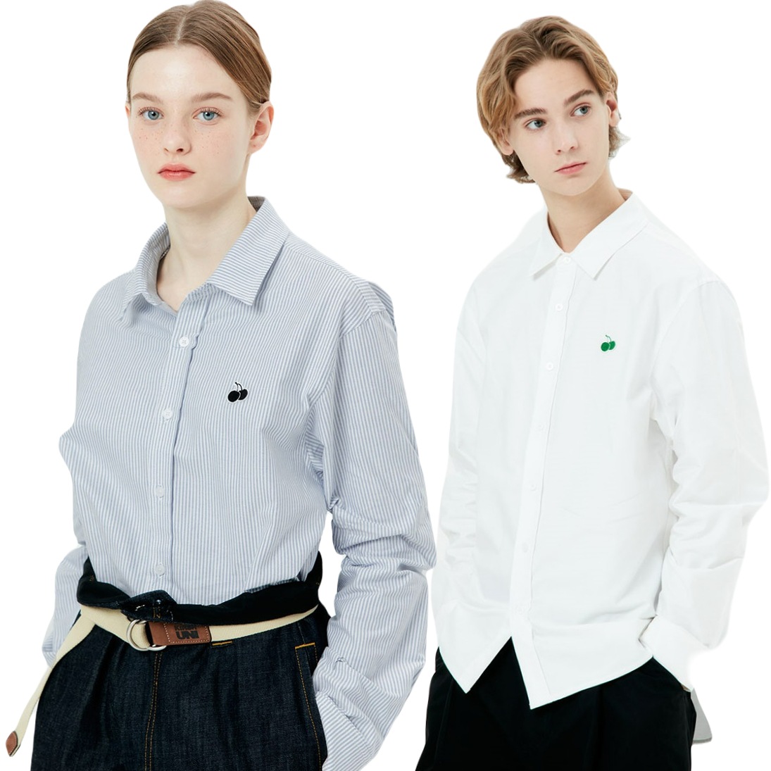 MEN SMALL CHERRY OXFORD SHIRTS