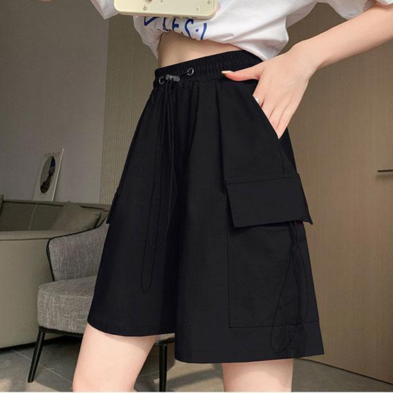 ハーフパンツ レディース スウェット カーゴパンツ 短パン 部屋着 リラックス ズボン ボトムス スポーツ ランニング ルームウェア 動きやすい