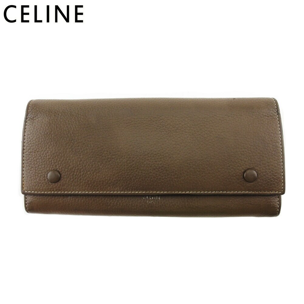 長財布 ファスナー付き 財布 フラップマルチファンクション レディース メンズ ラージ グレー 灰色 イエロー 中古 24,492円