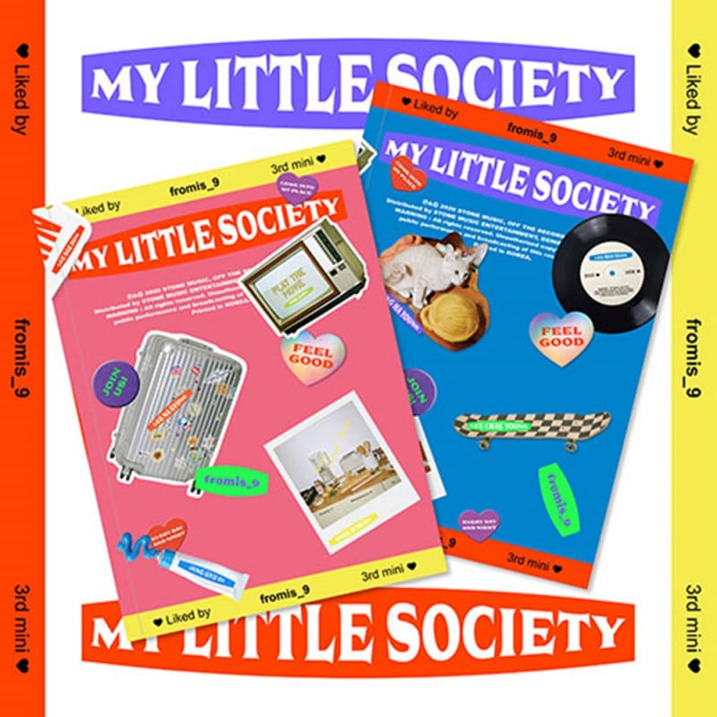 [未開封新品] (2種セット) プロミスナイン3集ミニ My Little Society(LRE001)