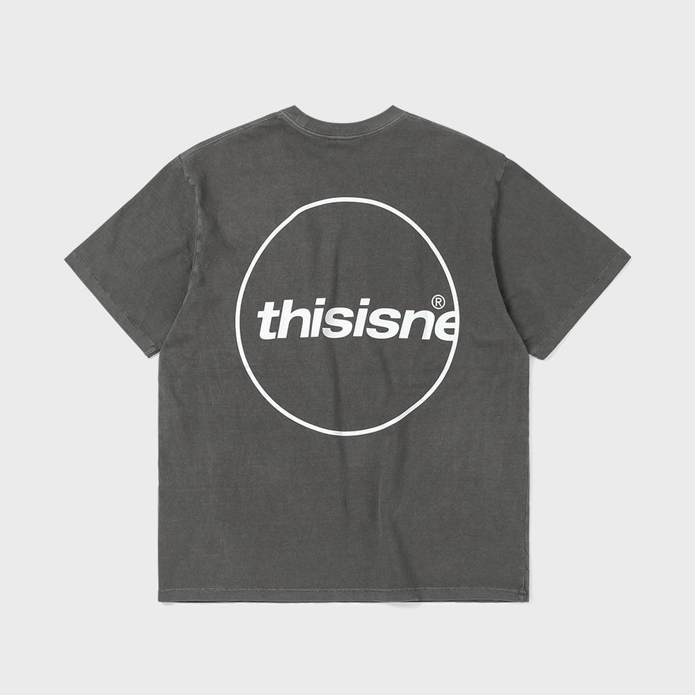 ディスイーズネバーゼット C-Logo Tee チャコール