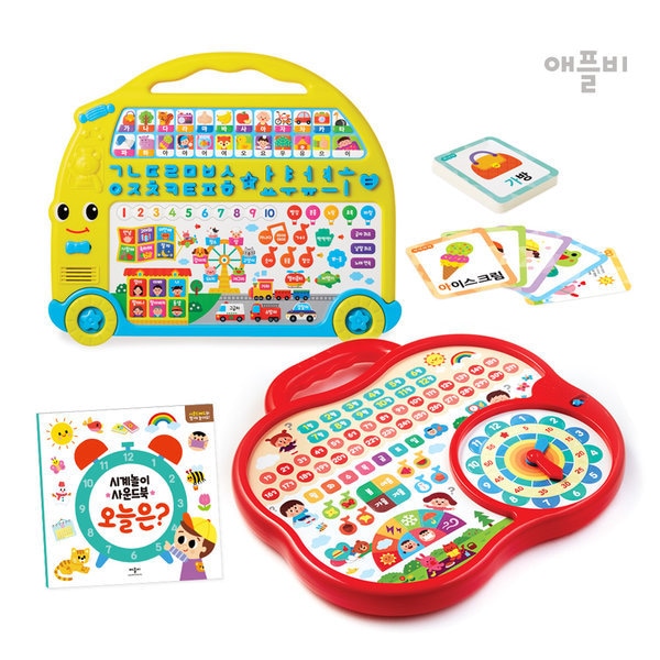 Qoo10] アップルビー遊びでハングル数字を悟らせる : 本