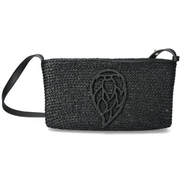 国内配送 25FW ドン ラフィア クロスボディバッグ BAG52188 CHARCOALBLACK