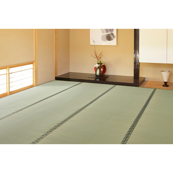 159058845 国産い草カーペット 天草 本間4.5畳 286×286 メーカー直送