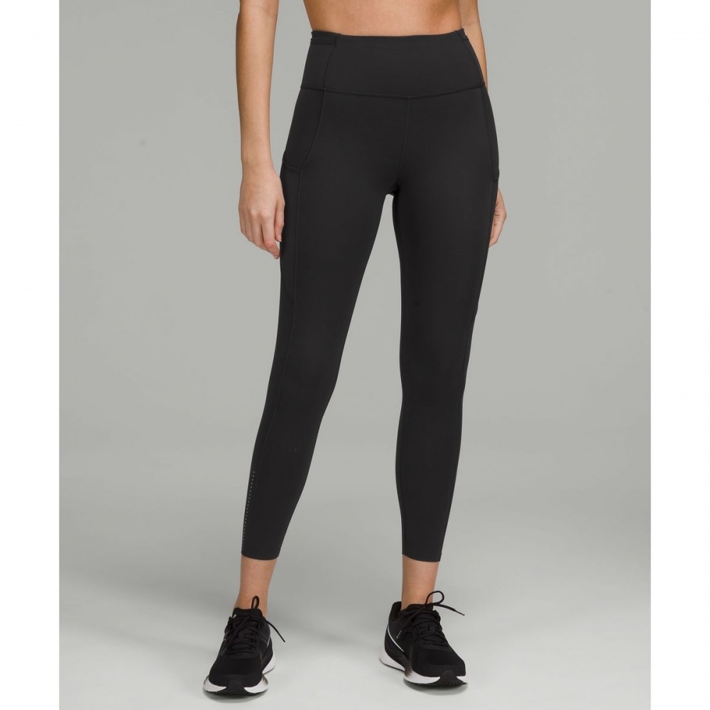 ファスト&フリー HR タイツ 25 *リフレクティブ-BLK