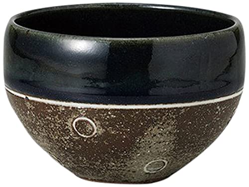 5個セット青釉丸紋 丸碗 [ 9.5 x 6.7cm 210g ] 【 特選湯呑 】 【 寿司屋 居酒屋 料亭 旅館 和食器 飲食店 業務用 】