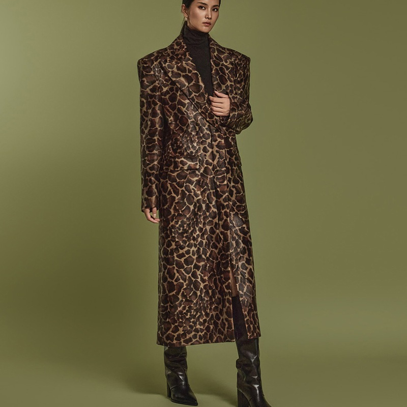 MBD42O2JK013 レオパート パターン コート 55,830円