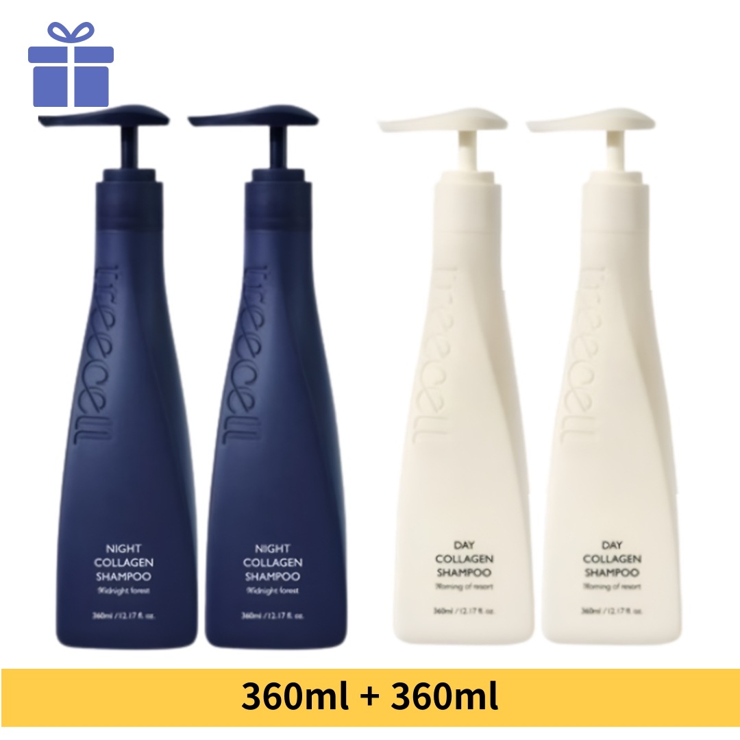 デイ/ナイト コラーゲン シャンプー 360ml + 360ml