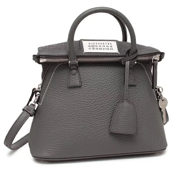 ハンドバッグ ショルダーバッグ ファイブエーシー グレー レディース S56WG0082 P4455 T8127
