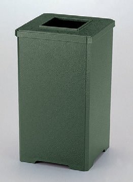 客室用品 角くず入れグリーン石目 [21 x 21 x 36cm] ABS樹脂 (7-904-26) 料亭 旅館 和食器 飲食店 業務用 4,950円