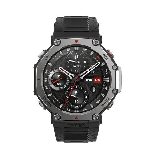 Amazfit T-Rex 3 48mm スマートウォッチ オニキス(黒)