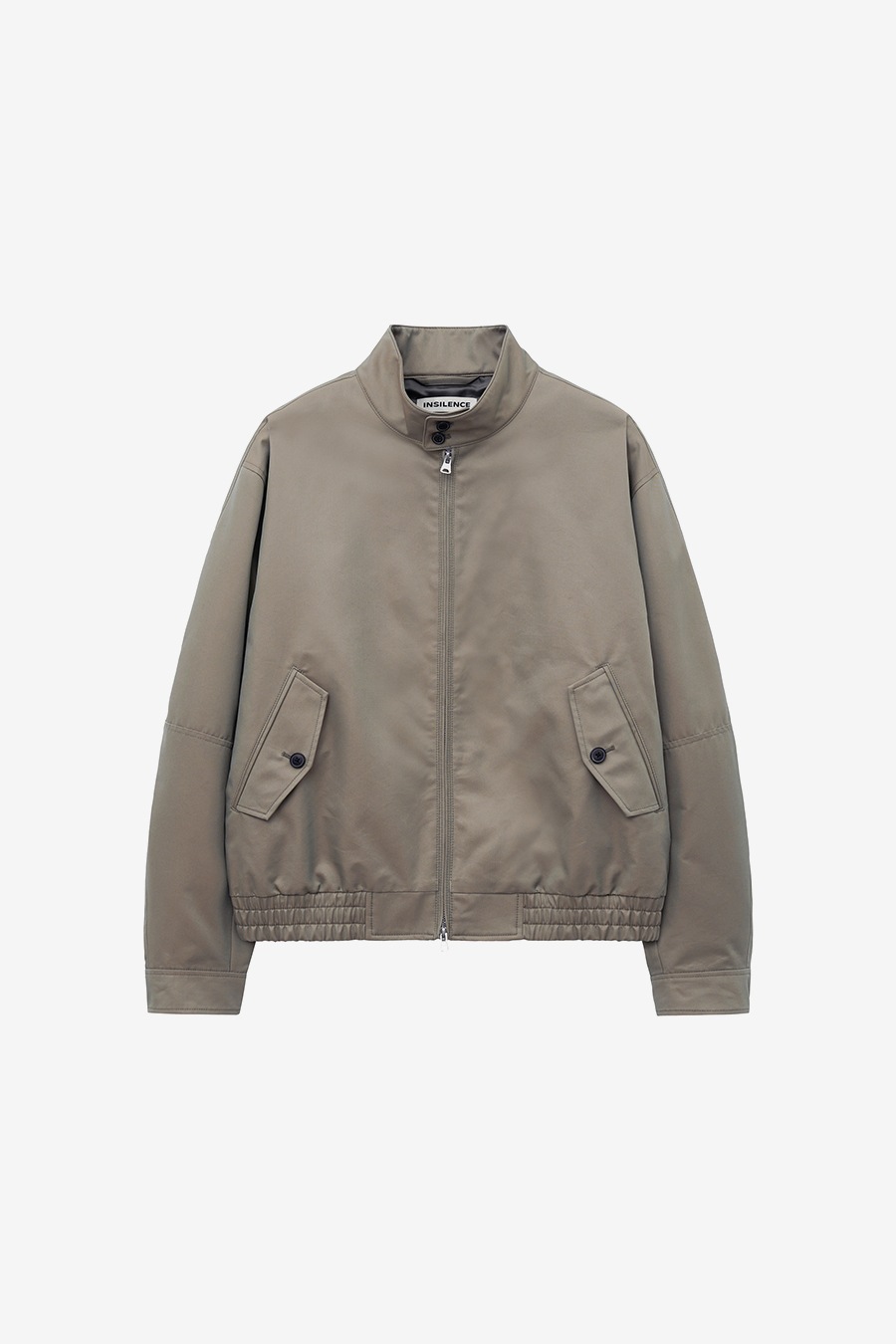 【INSILENCE】 CHAMBRAY HARRINGTON JACKET : MOCHA BROWN 23,550円