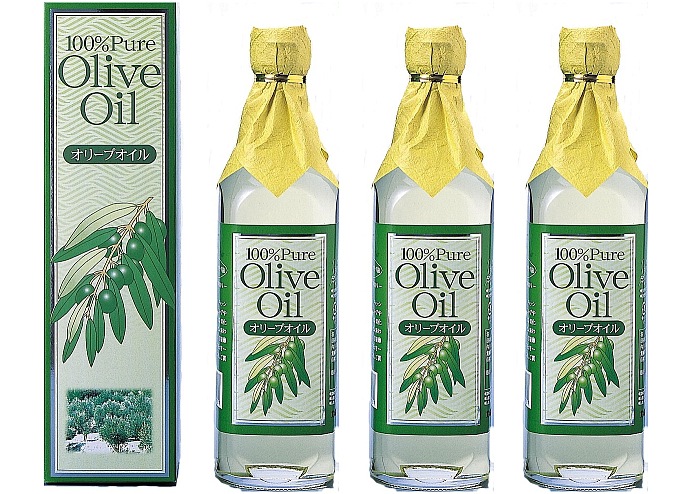 マルシマ醤油 ギフト オリーブ油 国産 100％ Pure 純粋オリーブ油 3本 セット B41