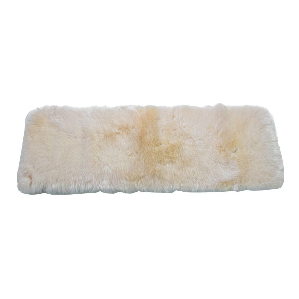 ムートンロングクッション 40x120cm アイボリー LWR512IV