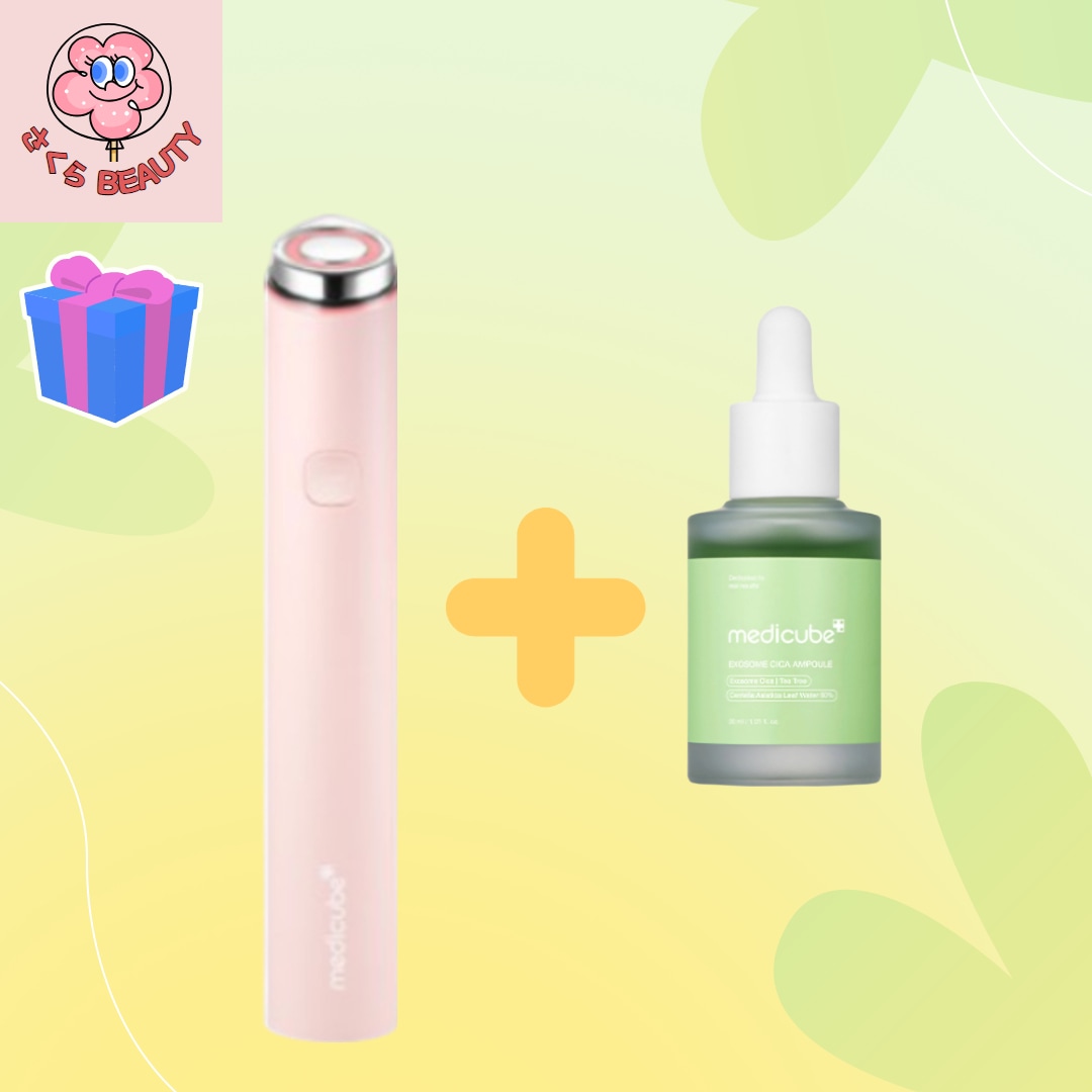 フェイシャルビューティーデバイス+エクソソームシカアンプル/韓国で人気 / おすすめ / 美顔器 / 顔ケア/ 弾力 /