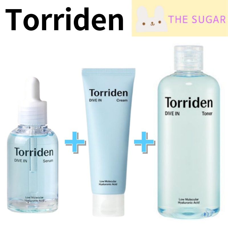 ダイブイン 低分子 ヒアルロン酸 セラム 50ml+トナー 300ml+クリーム 80ml + OMAKE