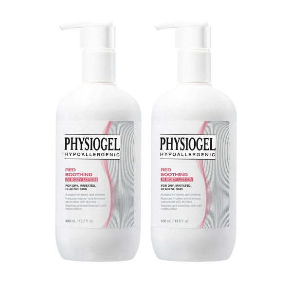 フィジオゲル レッドスーディング AI ボディローション 400ml 2本 / 敏感肌の鎮静 (贈呈品なくなり次第贈呈終了)