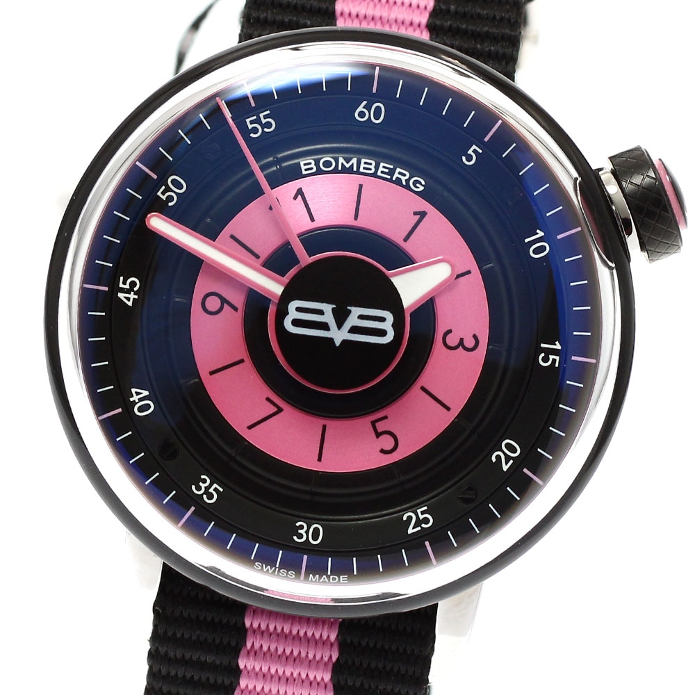 ボンバーグ BOMBERG CT38H3PBA.05-2.9 BB-01 クォーツ レディース 未使用品 箱・保証書付き_881569【中古】