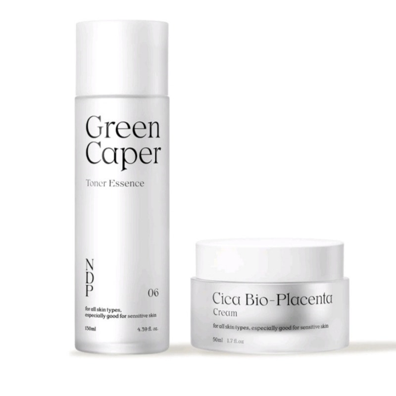 グリーン ケーパー トナー エッセンス130ml + シカ バイオ プラセンタ クリーム50ml 2点セット