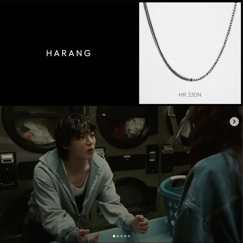 BTS ジョングク着用【HARANG】HR 330N necklace ネックレス SILVER925 シルバーアクセサリー UNISEX 男女兼用