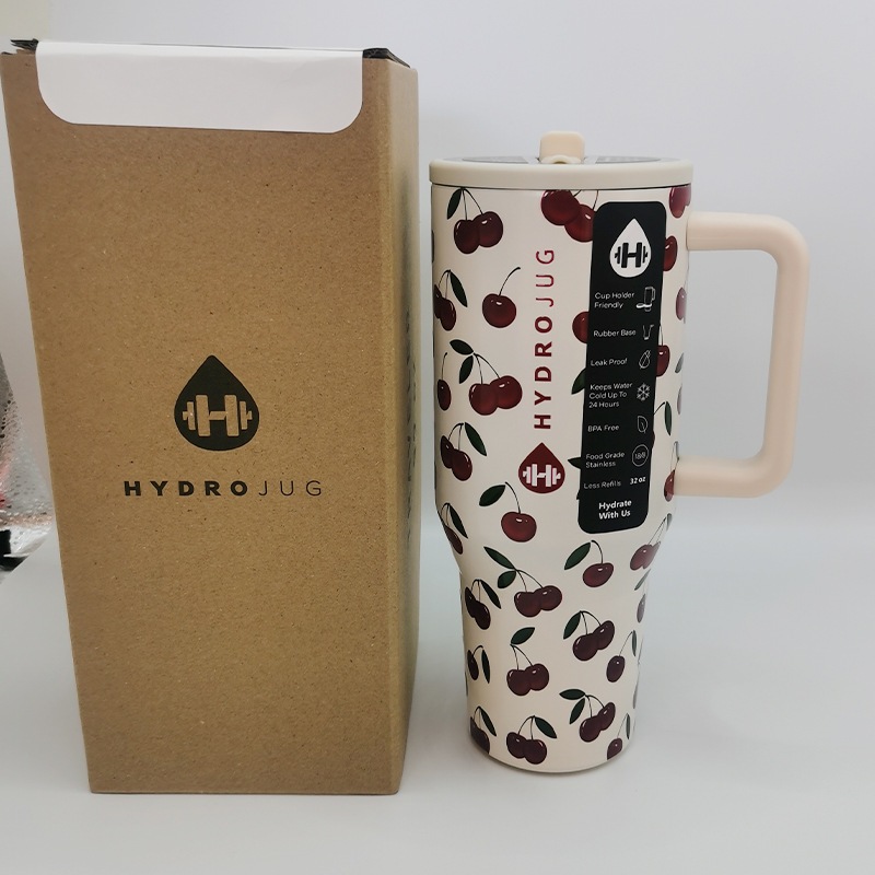 32オンス/40オンス ハンドルシーリングキャップ HYDROJUG 大容量 漏れ防止 車用魔法瓶 4,605円