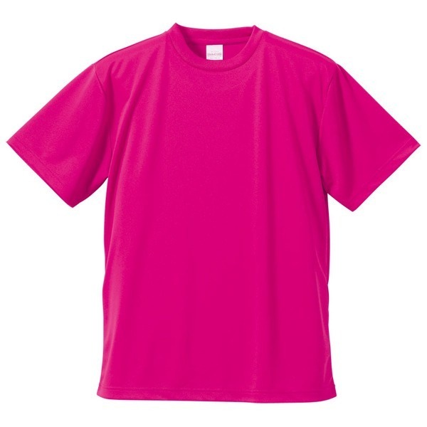 UVカット/吸汗速乾/5枚セット/4.1オンスさらさらドライ Tシャツ トロピカルピンク L