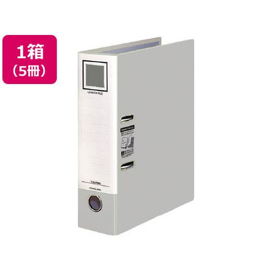 レバッチファイル A4 とじ厚48 シルバー 5冊 コクヨ ﾌ-AL290NC