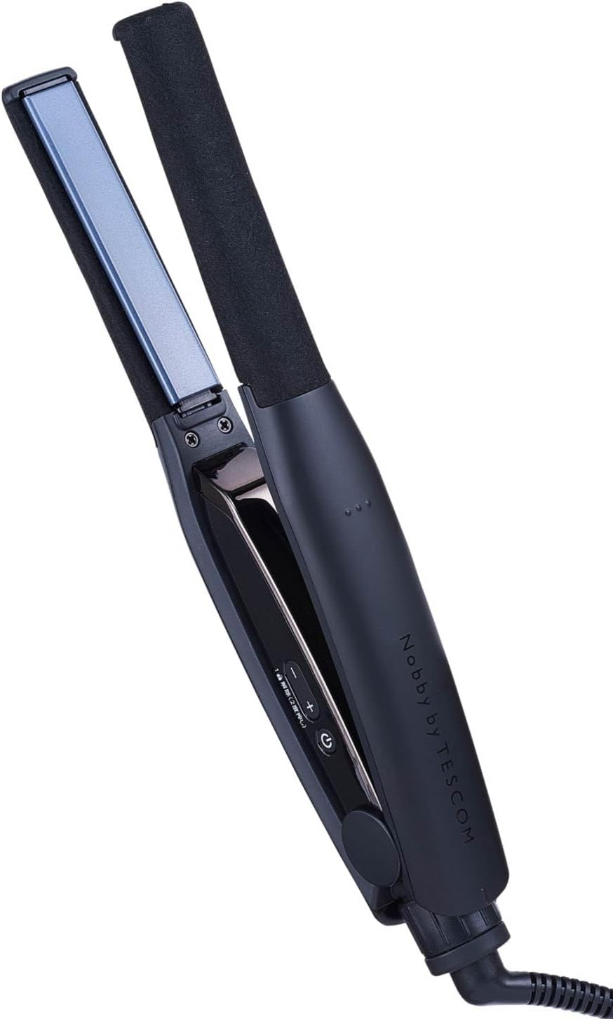 テスコム ヘアアイロン ストレートアイロン プロテクトイオン 15mm 海外対応 温度調整/ロック/メモリー機能 自動OFF 開閉ロック Nobby by TESCOM ラク抜きプラグ NIS300A