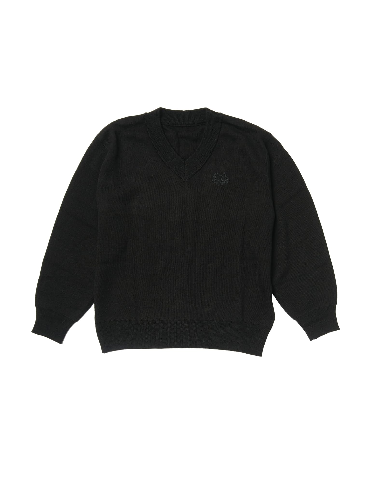[レピピアルマリオ] セーター 長袖 Vネック スクールニット 141907 ガールズ BK 4,691円