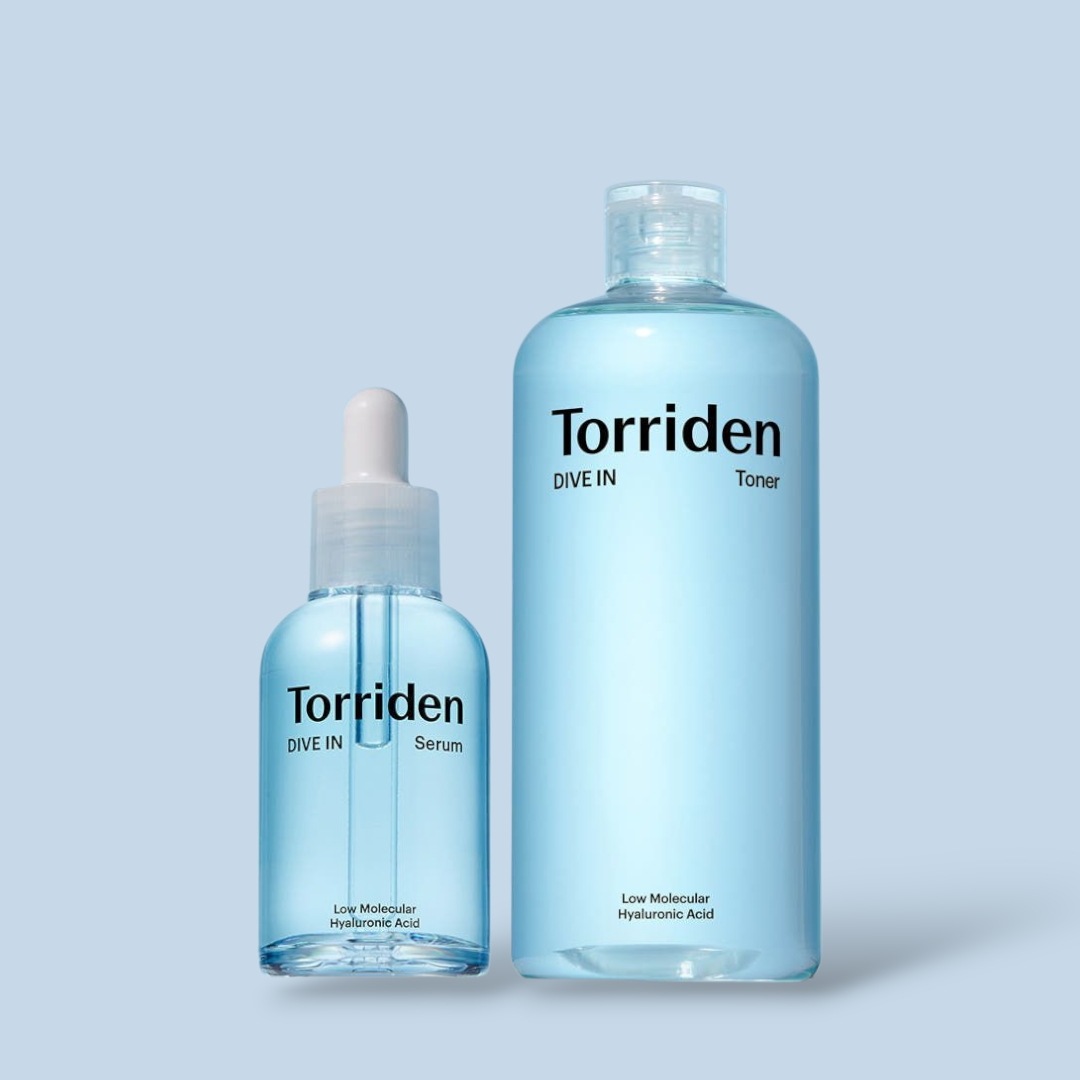 [2種セット]トリデンダイブの低分子ヒアルロン酸セラム50ml+トナー300ml