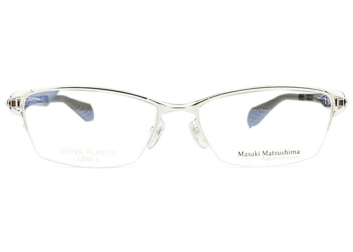 メガネ mfs-124 c.1 シルバー/メタリックグレー ナイロール メガネ 日本製