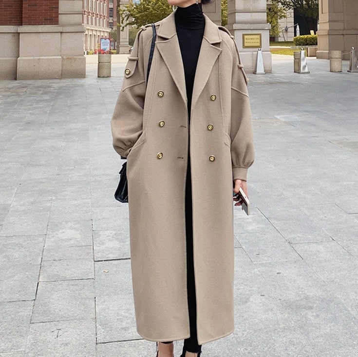 チェスターコート ロングコート コート レディース マキシ丈 冬 ロングコート きれいめ カジュアル