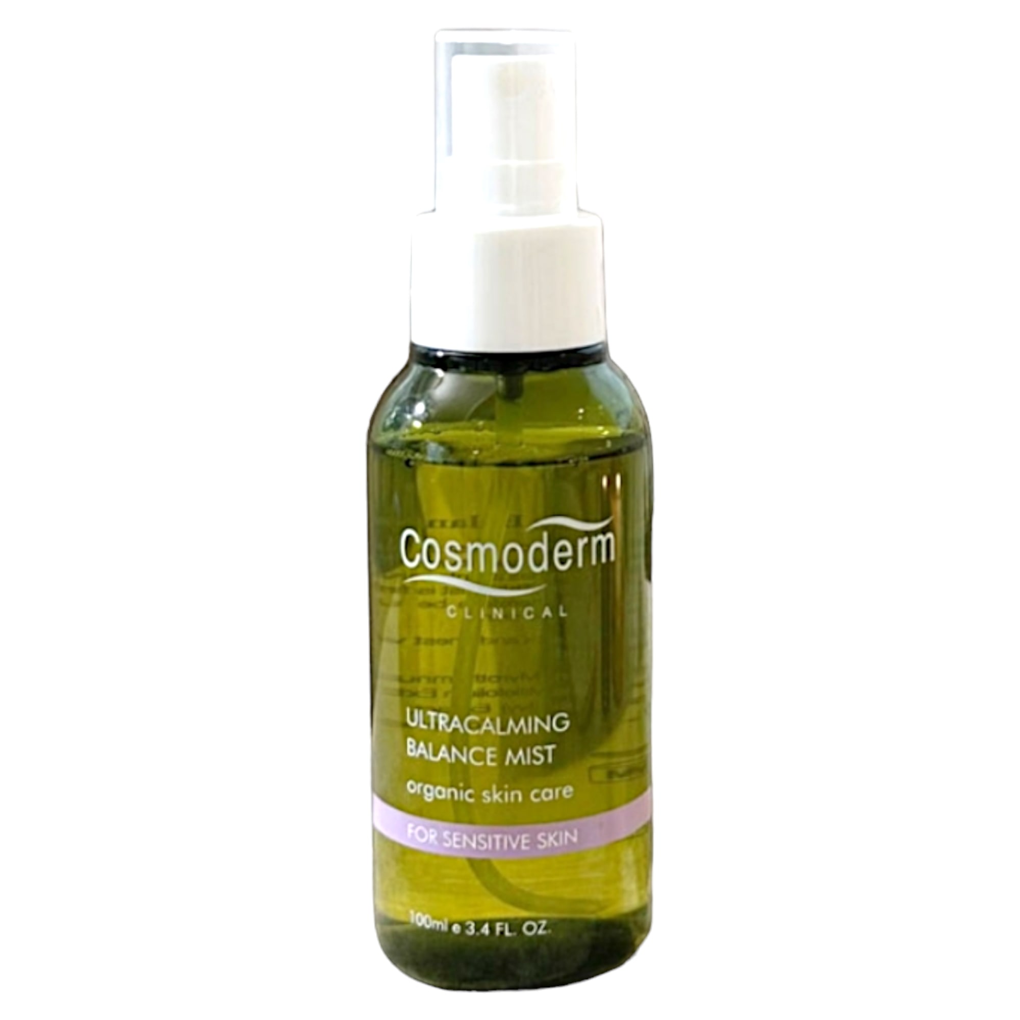 Cosmoderm オーガニック フェイシャル ミスト100ml(Sensitive Skin),鎮静 保湿 栄養