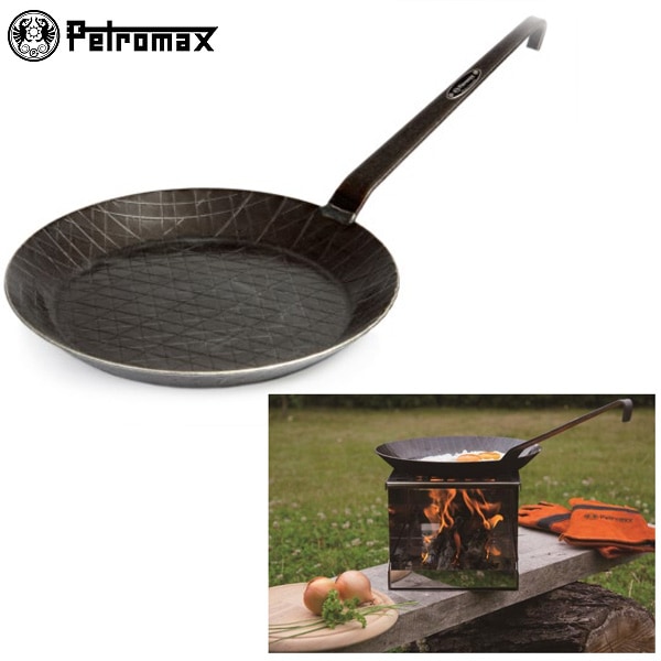 ペトロマックス Petromax 12546 シュミーデアイゼンフライパン SP28 スター商事 アウトドア キャンプ バーベキュー