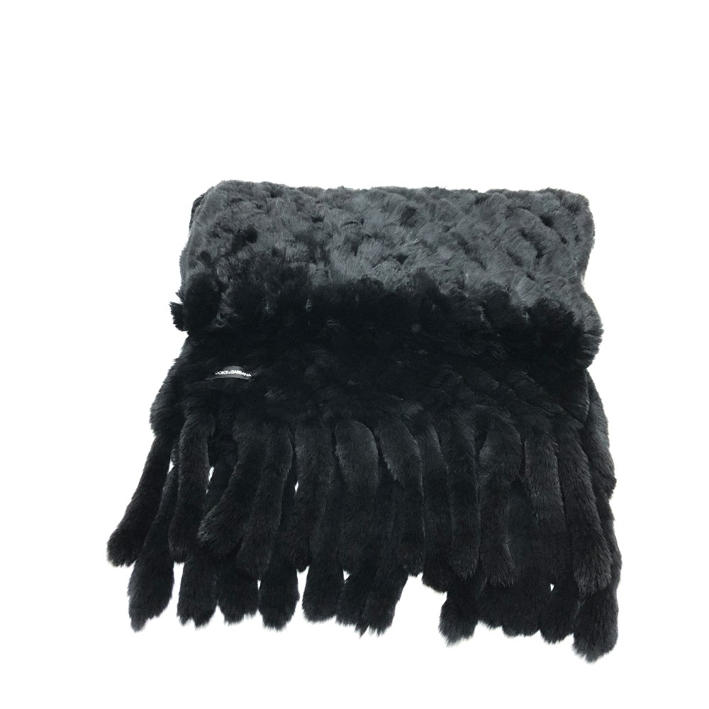 マフラー ラパン ファッション小物 小物 ブラック